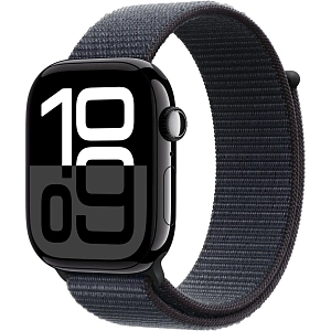 Умные часы Apple Watch Series 10 46мм (Черный, 46mm, One size, Sport Loop)