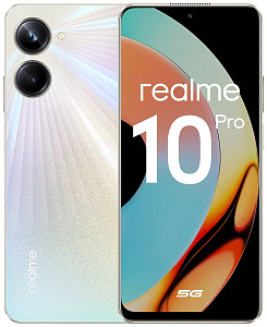 Смартфон Realme 10 Pro 5G 8/256GB (Золотой, 8 ГБ, 256 ГБ, Global, Dual nanoSim, Без Rustore)