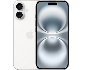 Смартфон Apple iPhone 16 128GB nanoSim+eSim (8 ГБ, 128 ГБ, Белый, nanoSim+eSim, Global, Без Rustore)