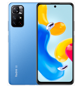 Смартфон Xiaomi Redmi Note 11S 5G 4/64GB Global (Синий, 4 ГБ, 64 ГБ, Global, Dual nanoSim, Без Rustore)