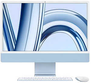 Моноблок Apple iMac 24 2023 (M3 8-Core, GPU 10-Core, 24GB, 1TB) (Синий, 24 ГБ, 1 ТБ)