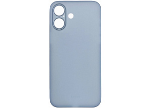 Чехол пластиковый KZDOO Air Skin для iPhone 16 (Синий)