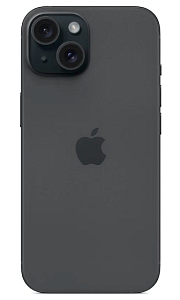 Смартфон Apple iPhone 15 Plus 128GB nanoSim+eSim (Чёрный, 6 ГБ, 128 ГБ, Global, nanoSim+eSim, Без Rustore)