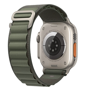 Умные часы Apple Watch Ultra 49 мм Titanium Case with Alpine Loop (49mm, Зелёный S, S)