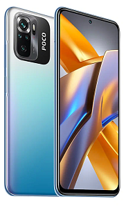 Смартфон Xiaomi POCO M5s 4/128GB Global (Синий, 128 ГБ, 4 ГБ, Global, Dual nanoSim, Без Rustore)