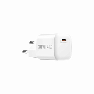 Адаптер питания Wiwu 30W PD fast Charger (Белый)