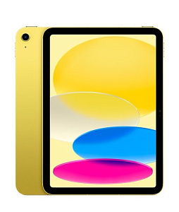 Планшет Apple iPad 10.9 (2022) 256GB Wi-Fi + Cellular (Wi‑Fi + Cellular, 256 ГБ, Жёлтый, 4 ГБ, Без Rustore)