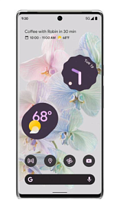 Смартфон Google Pixel 6 Pro 12/256GB JP (12 ГБ, 256 ГБ, Белый, Япония, nanoSim+eSim, Без Rustore)