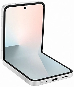 Смартфон Samsung Galaxy Z Flip7 FE (Белый, 8 ГБ, 256 ГБ, Global, nanoSim+eSim, Без Rustore)