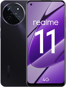 Смартфон Realme 11 8/128GB Global (128 ГБ, Черный, 8 ГБ, Global, Dual nanoSim, Без Rustore)