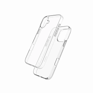 Чехол силиконовый прозрачный KZDOO GUARDIAN для iPhone 16e (Прозрачный)