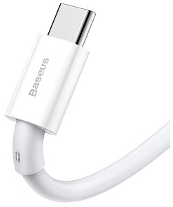 Кабель Baseus Superior Series Fast Charging Data Cable USB to Type-C 66W 2m (Белый)