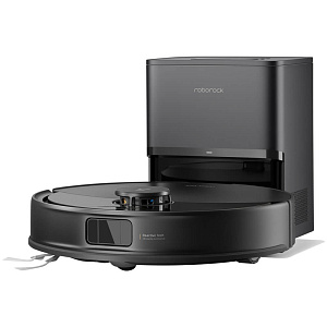 Робот-пылесос Roborock Q8 Max Pro Plus (Черный)