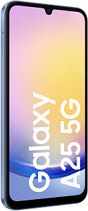 Смартфон Samsung Galaxy A25 5G 6/128GB (6 ГБ, 128 ГБ, Синий, Dual nanoSim, Global, Без Rustore)