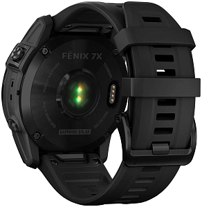 Умные часы Garmin Fenix 7X Sapphire Solar Wi-Fi (Чёрный)