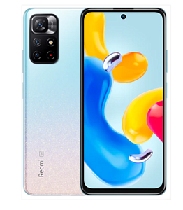 Смартфон Xiaomi Redmi Note 11S 5G 4/64GB Global (Голубой, 4 ГБ, 64 ГБ, Global, Dual nanoSim, Без Rustore)