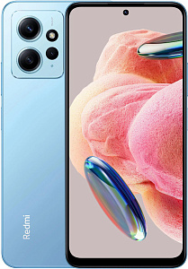 Смартфон Xiaomi Redmi Note 12 4G 8/256GB Global (Голубой, Global, 256 ГБ, 8 ГБ, Dual nanoSim, Без Rustore)