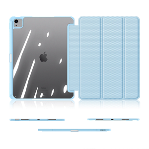 Чехол-книжка Gurdini Dux Ducis Toby Series для iPad Pro 11 (2024) (Голубой)