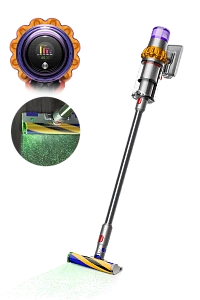 Пылесос Dyson V15 Detect absolute (SV47) (Черно-Жёлтый)