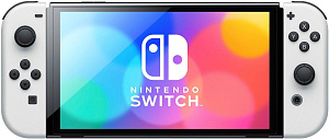Игровая приставка Nintendo Switch (Белый, 64 ГБ, 7", OLED)