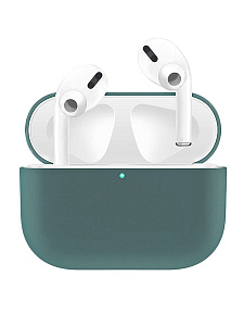 Чехол силиконовый для AirPods Pro (Темно-синий)