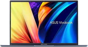Ноутбук ASUS Vivobook 16X M1603QA-MB183 1920x1200, AMD Ryzen 5 5600H 3.3 ГГц, RAM 8GB, SSD 512GB, AMD Radeon RX Vega 7, без ОС, 90NB0Y81-M00AT0 (Синий, 8 ГБ, 512 ГБ)