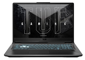 Ноутбук ASUS TUF Gaming F17 FX706HEB-HX171W 1920x1080, Intel Core i5 11400H 2.7 ГГц, RAM 16GB, SSD 512GB, NVIDIA GeForce RTX 3050 Ti, Windows 11 Home, 90NR0714-M002K0 (Чёрный, 16 ГБ, 512 ГБ)