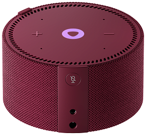 Умная колонка Яндекс Новая Станция Мини (без часов) (Красный)