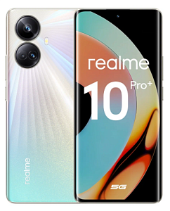 Смартфон Realme 10 Pro Plus 5G 8/128GB (Перламутровый, 128 ГБ, 8 ГБ, Global, Dual nanoSim, Без Rustore)