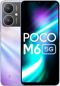 Смартфон Xiaomi POCO M6 4G 6/128GB (Фиолетовый, 128 ГБ, 6 ГБ, Dual nanoSim, Global, Без Rustore)