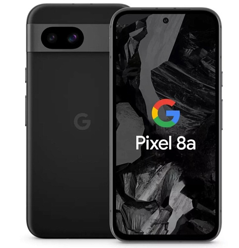 Смартфон Google Pixel 8a 8/256GB US (Черный, 8 ГБ, 256 ГБ, nanoSim+eSim, США, Без Rustore)