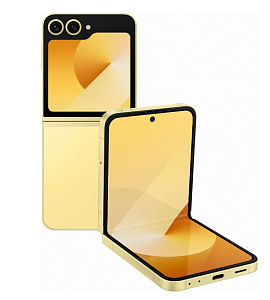 Смартфон Samsung Galaxy Z Flip6 12/512GB (Жёлтый, 12 ГБ, 512 ГБ, Global, nanoSim+eSim, Без Rustore)