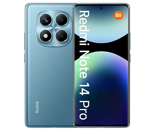 Смартфон Xiaomi Redmi Note 14 Pro 4G 12/512GB (Синий, 12 ГБ, 512 ГБ, Global, nanoSim+eSim, Без Rustore)
