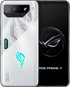 Смартфон ASUS ROG Phone 7 16/512GB (16 ГБ, 512 ГБ, Белый, Dual nanoSim, Global, Без Rustore)
