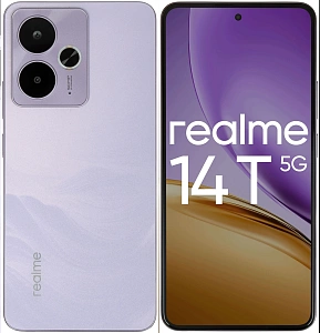 Смартфон Realme 14T (Фиолетовый, 12 ГБ, 256 ГБ, Global, Dual nanoSim, Без Rustore)