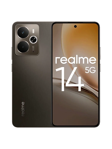 Смартфон Realme 14 (12 ГБ, 256 ГБ, Global, Черный, Dual nanoSim, Без Rustore)