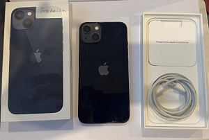 Смартфон Apple iPhone 13 512GB (512 ГБ,Черный, 4 ГБ, Global, nanoSim+eSim, Без Rustore, Уценка)