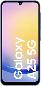 Смартфон Samsung Galaxy A25 5G 6/128GB (6 ГБ, 128 ГБ, Синий, Dual nanoSim, Global, Без Rustore)