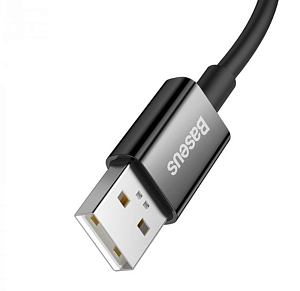Кабель Baseus Superior Series (SUPERVOOC) Fast Charging Data Cable USB to Type-C 65W 1m (Чёрный)