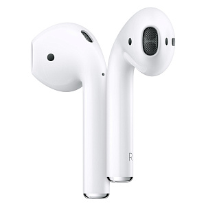 Беспроводные наушники Apple AirPods 2 (без беспроводной зарядки чехла) MV7N2 (Белый)