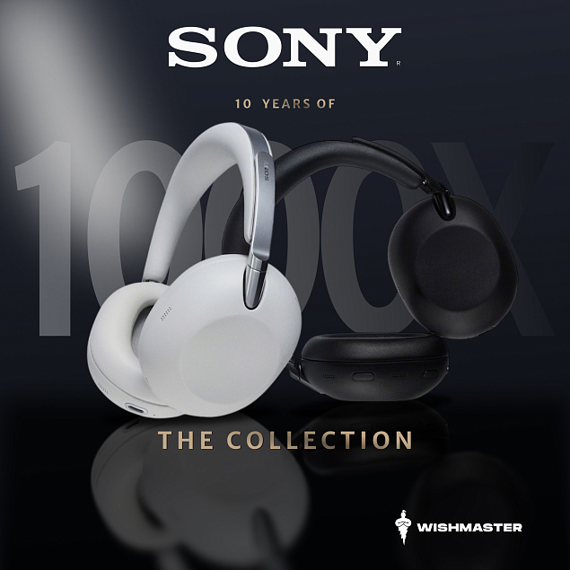Sony выпустила премиальные наушники 1000X the Collexion