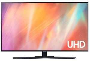 Телевизор Samsung UE55AU7570 55" HDR, LED (2021) (RU/A) (Чёрный, 55", RU)