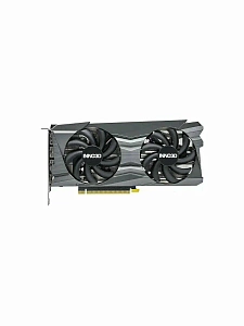 Видеокарта Inno3D GeForce RTX 3050 6144Mb, Twin X2 (RTX 3050 Twin X2 6G) 1xDVI-D, 1xHDMI, 1xDP, Ret (Чёрный)