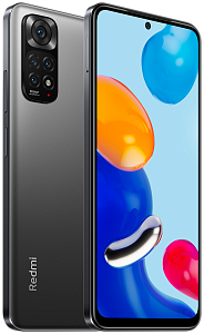 Смартфон Xiaomi Redmi Note 11 4/128GB Global (4 ГБ, 128 ГБ, Серый, Global, Dual nanoSim, Без Rustore)