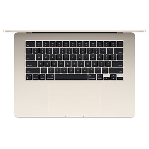 Ноутбук Apple MacBook Air 15 2024 (M3 8-Core, GPU 10-Core, 16GB, 512Gb) (16 ГБ, 512 ГБ, Z1BT000MA, Белый)