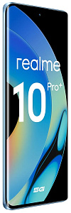 Смартфон Realme 10 Pro Plus 5G 12/256GB (Голубой, 256 ГБ, 12 ГБ, Global, Dual nanoSim, Без Rustore)