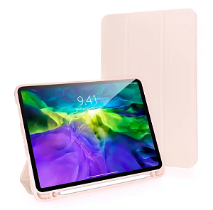 Чехол-книжка Gurdini Milano Series для iPad Air 4/5 10.9 / Air 11 (2024) (Нежно-розовый)