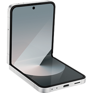 Смартфон Samsung Galaxy Z Flip6 12/512GB (Белый, 12 ГБ, 512 ГБ, Global, nanoSim+eSim, Без Rustore)