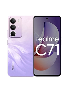 Смартфон realme C71 (Фиолетовый, 8 ГБ, 128 ГБ)