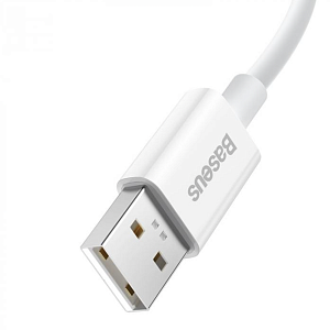 Кабель Baseus Superior Series (SUPERVOOC) Fast Charging Data Cable USB to Type-C 65W 1m (Белый)